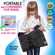 ECOFANTASY Car Seat Travel Tray for Toddlers (Premium Black)
