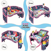 ECOFANTASY Car Seat Travel Tray for Toddlers (Mermaid)