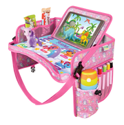 ECOFANTASY Car Seat Travel Tray for Toddlers (Unicorn)