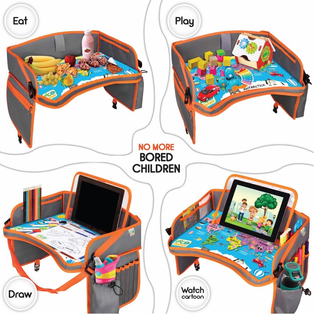 SUQ Kids Travel Tray, Kleinkinder Autositz Lap Desk, Autositz